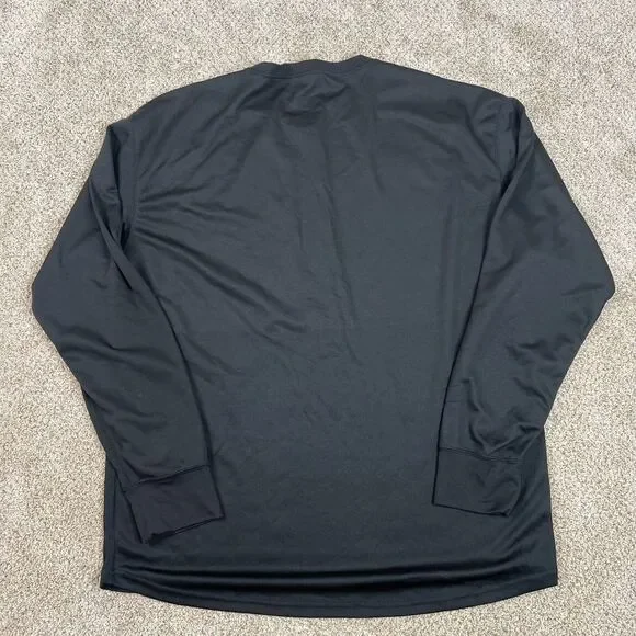 Weatherproof Shirt Men's XXL Black Long Sleeve Performance Lightweight - Picture 5 of 9